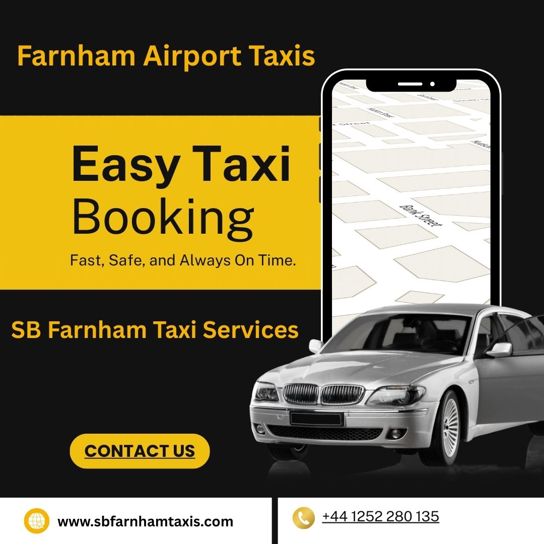 Farnham Airport Taxis | Book Online Now
