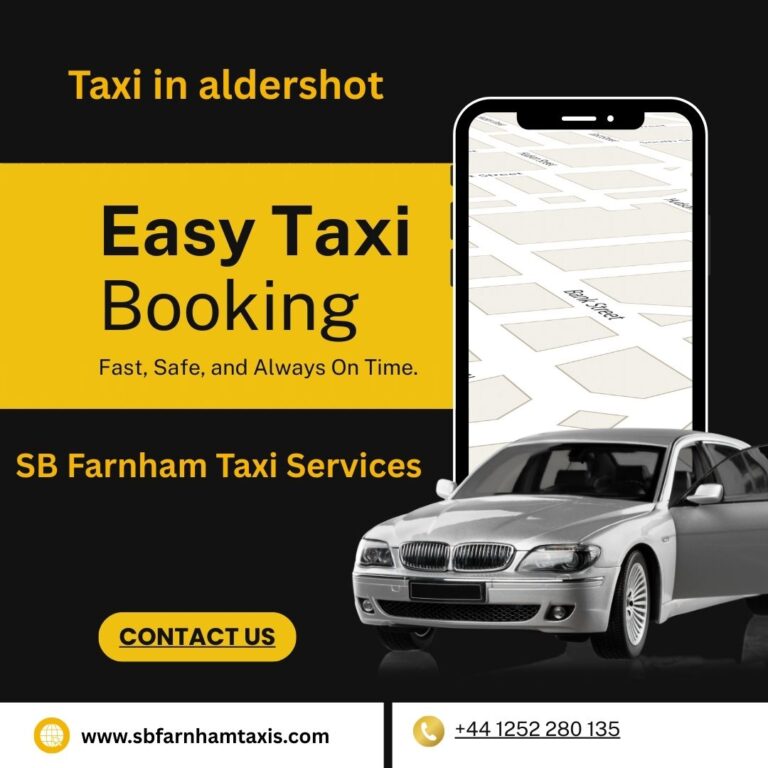Taxi in Aldershot | Call 01252 280135