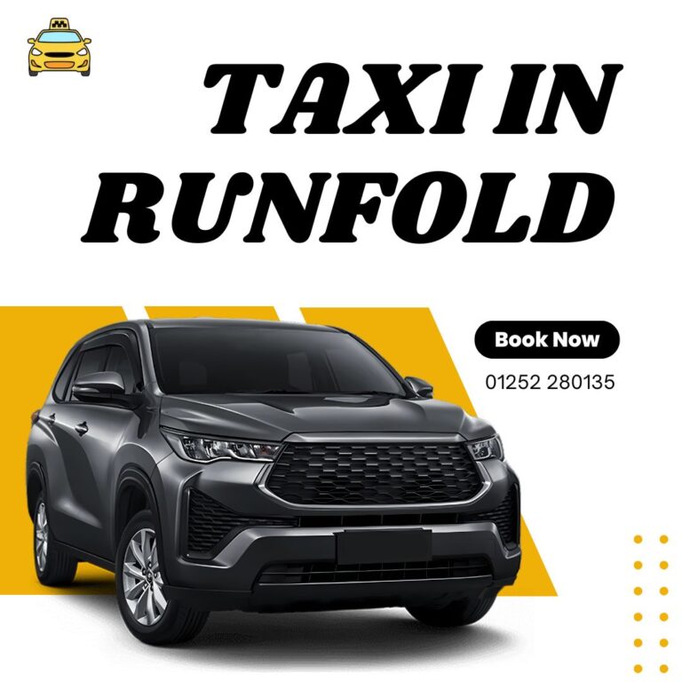 Taxi in Runfold | Call 01252 280135